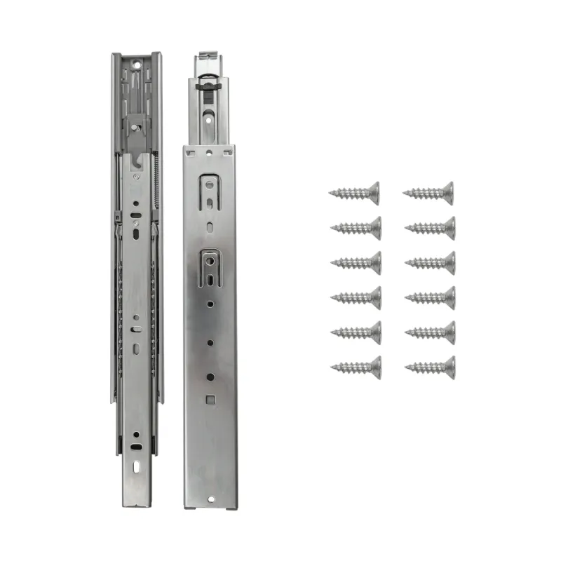 Corredera telescopica para cajones mini 14" - Código SKU SL-CTM-030