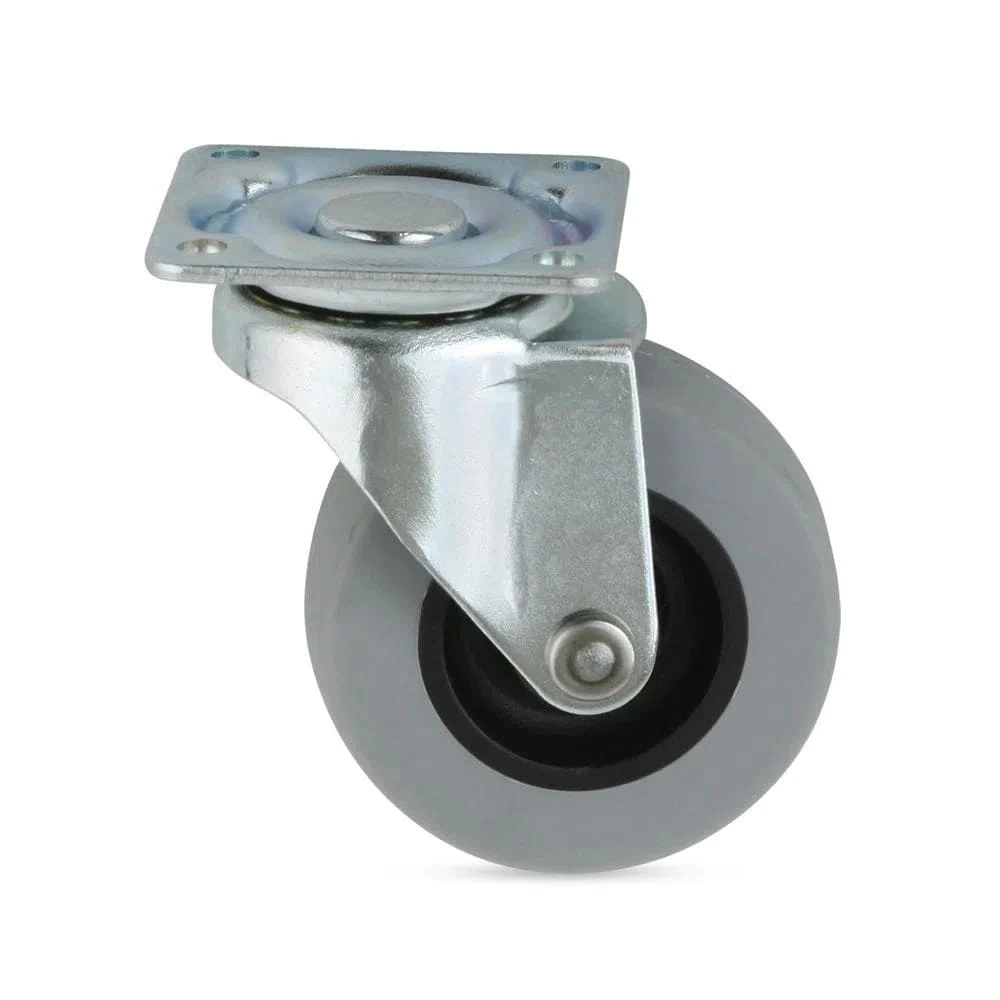 Rueda para muebles giratorio gris 2 1/2" halcon - Código SKU SL-GRM-015