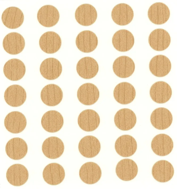 Tapa tornillo adhesivo maple x 140 unid - Código SKU SL-TTA-017