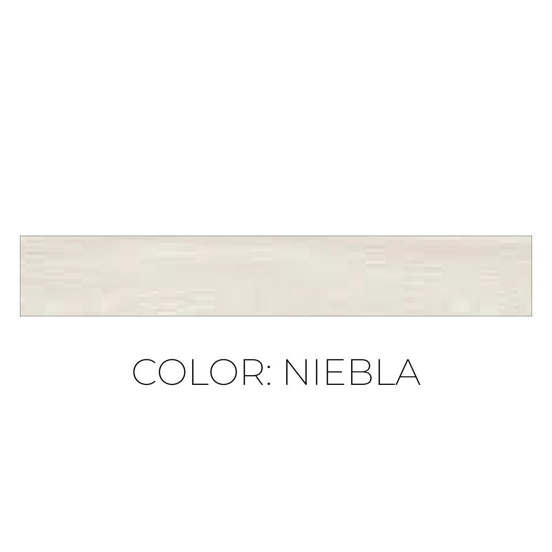 Tapacanto melamina niebla 22x0.45mm por metro lineal - Código SKU SL-TAP-027
