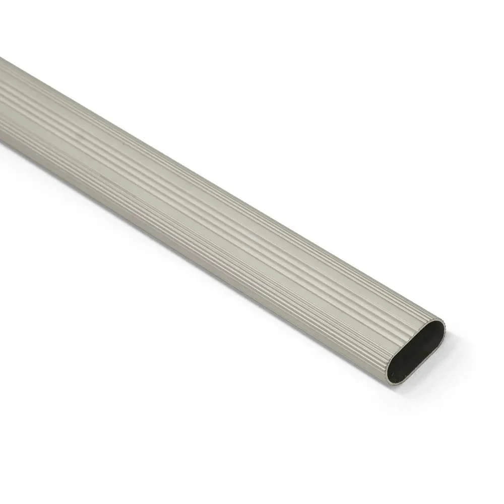 Tubo de aluminio ovalado x 3 metros - Código SKU SL-TSC-003