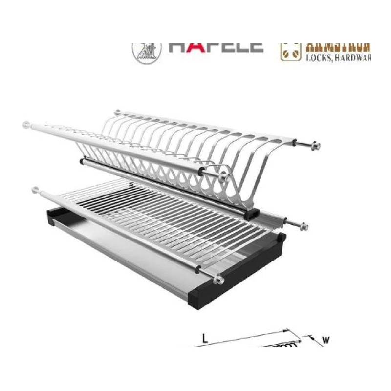 Tirador embutido y cierre de sobreponer para muebles - Código SKU 500.20.715