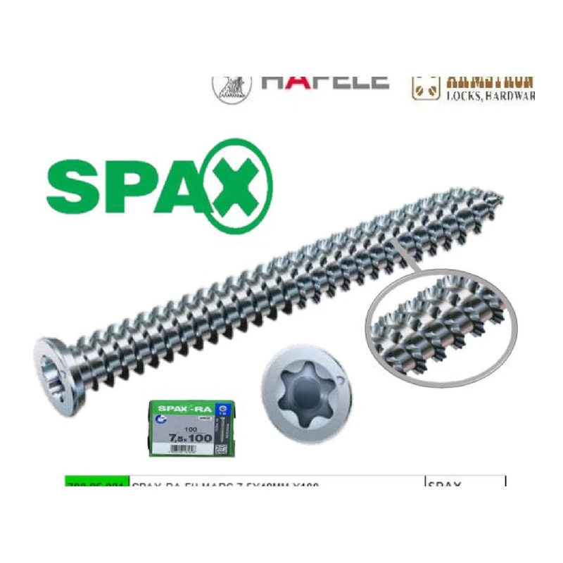 Tornillo para cemento 7 exgohi - Código SKU 700.05.00s