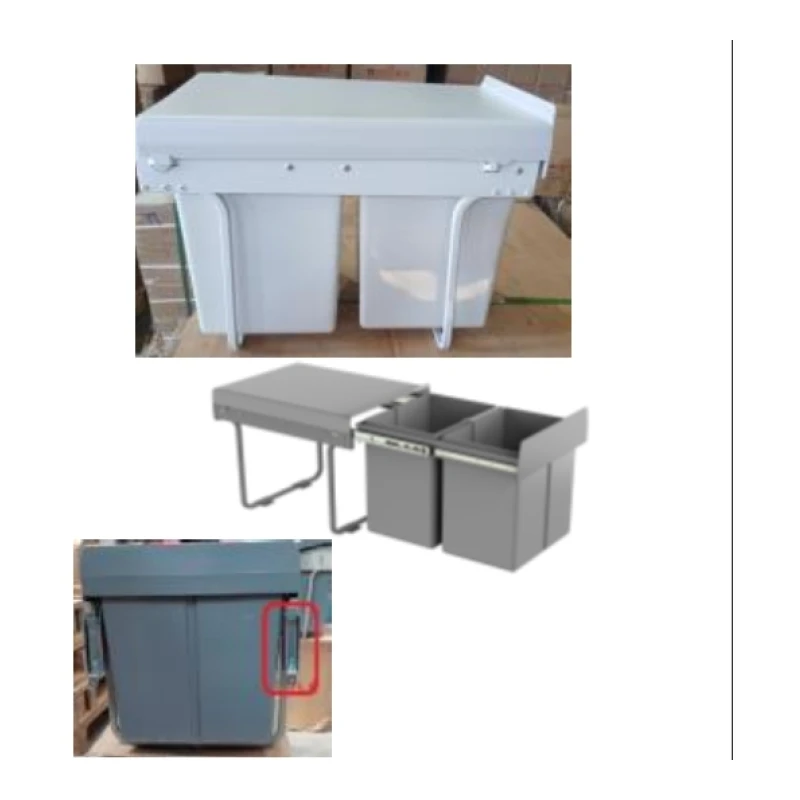 Basur.c.lent. 20lx2 (blan. w340xd500xh430 / gris l480xw330xh410mm) - Código SKU 600.01.047
