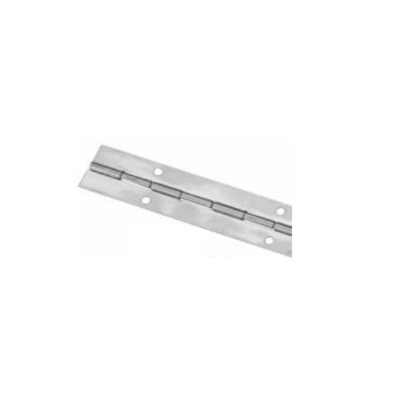 Bisagra piano sus201 1800mm (25*0.5mm / 30*0.8mm / 38*0.8mm) - Código SKU 100.01.270