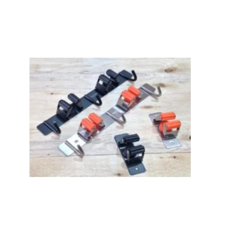 Colgador escoba sus304 (1 clip / 2 clips+3g - negro y naranja) - Código SKU 500.02.799