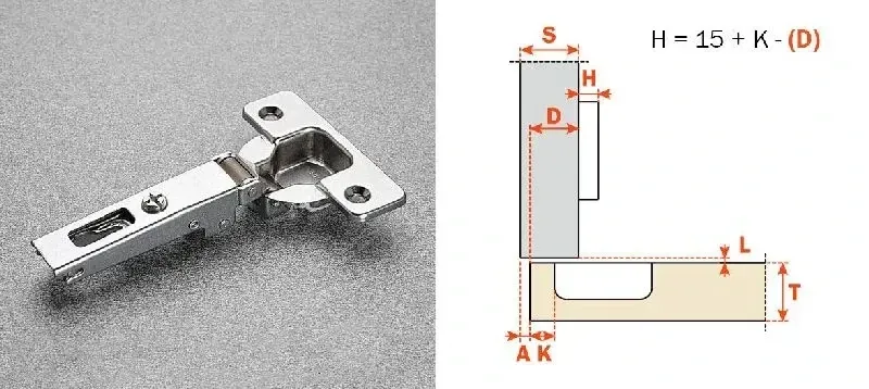 Bisagra taco - Código SKU SL-BISAGTACO-LEC