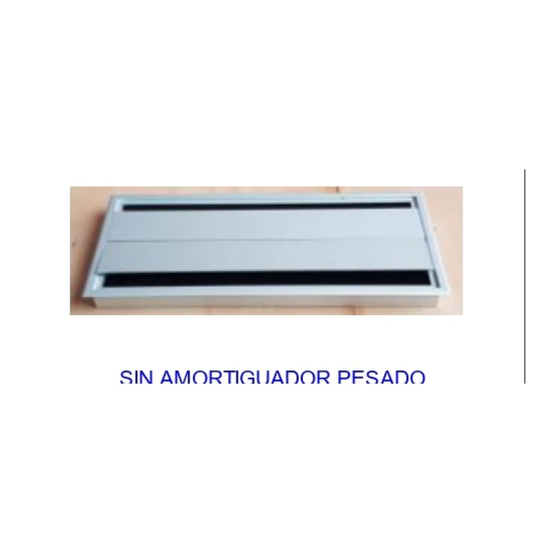 Pasac.alum.mat.dob.abert. 140mm (140*300mm / 140*400mm) - Código SKU 600.02.053