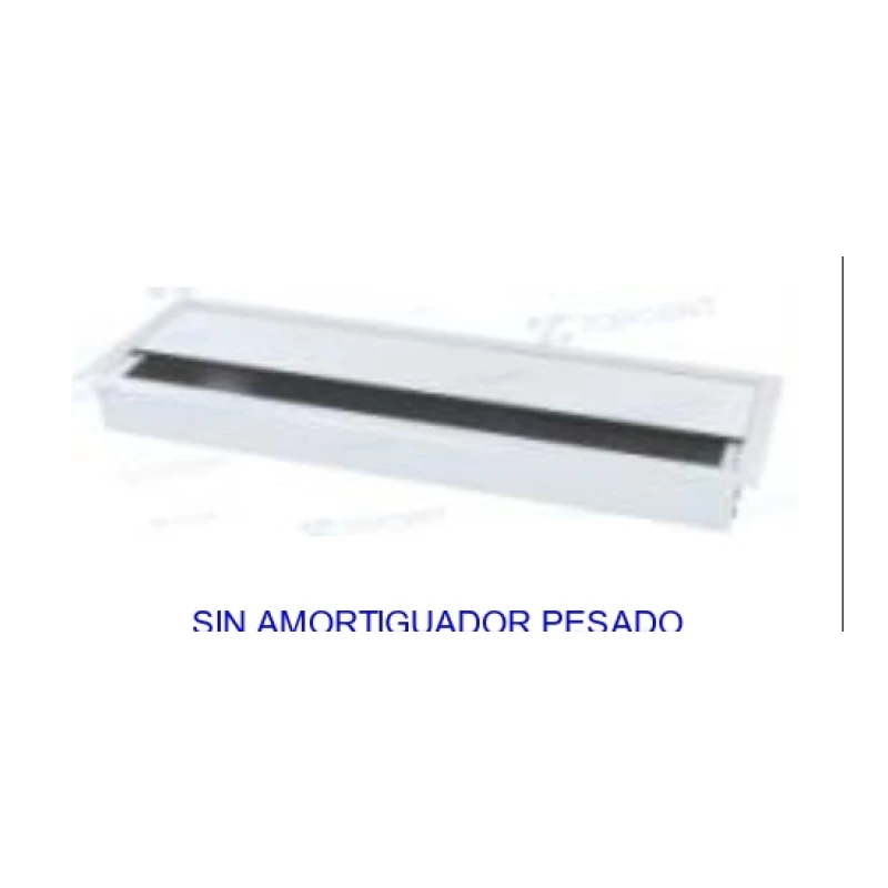 Pasacable plata pesado 80mm (80*275mm / 80*160mm) - Código SKU 600.02.051