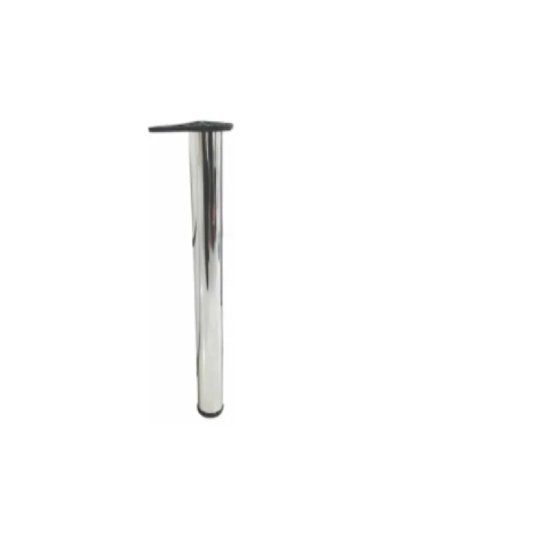 Pata mesa cilindrica ø60mm (710mm / 870mm - cromada, nickel sat., negra) - Código SKU 500.04.001