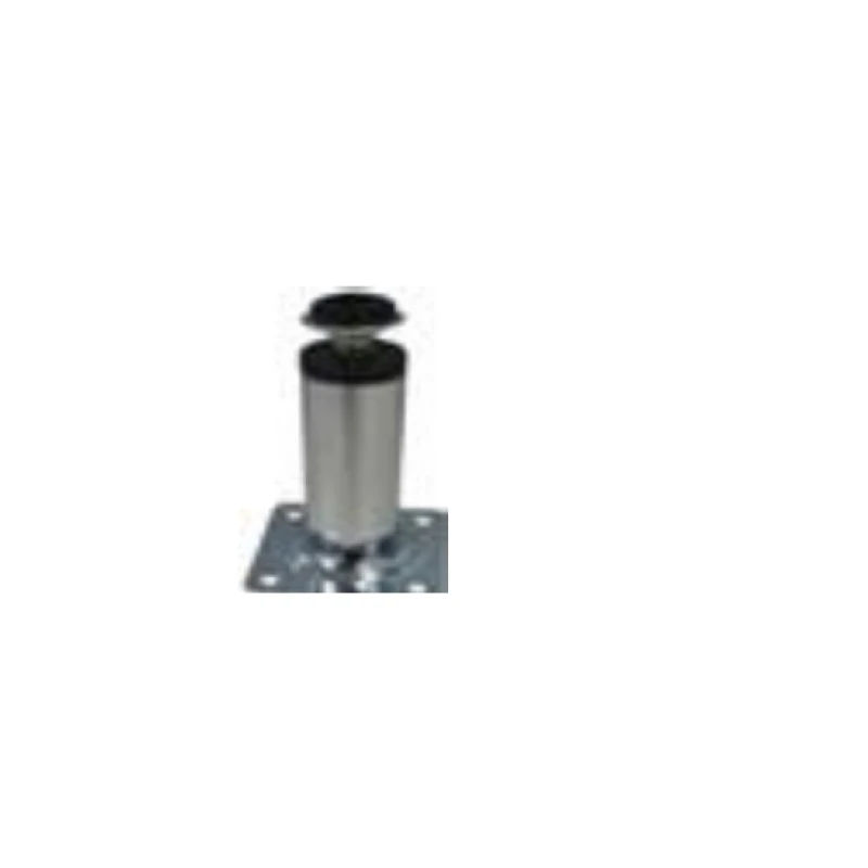 Pata mueble cilindrica 30*100mm (niquel / cromo) - Código SKU 500.04.068