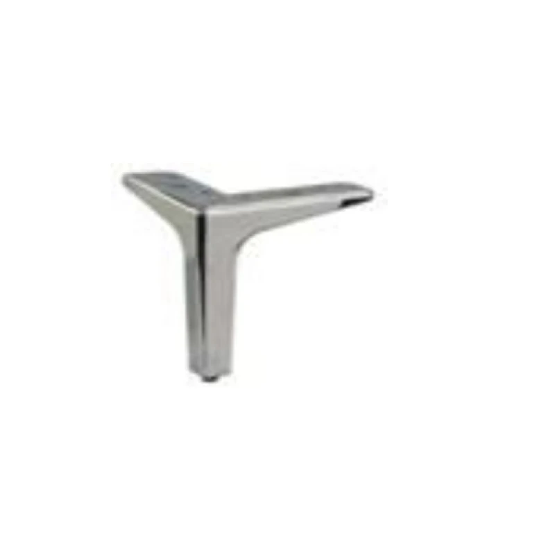 Pata mueble esquinera (cromo 13.5mm, 150mm / niquel. 150mm) - Código SKU 500.04.063