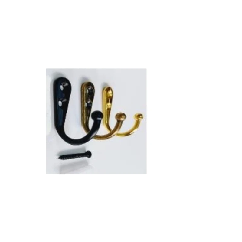 Perchero simple vertical (negro / niquel / bronce antiguo / oro) - Código SKU 500.02.358