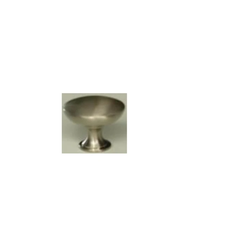Perilla copa (cromo ø30.3*h28.5mm / neg. mate / níquel cep. 28*29mm) - Código SKU 900.03.160