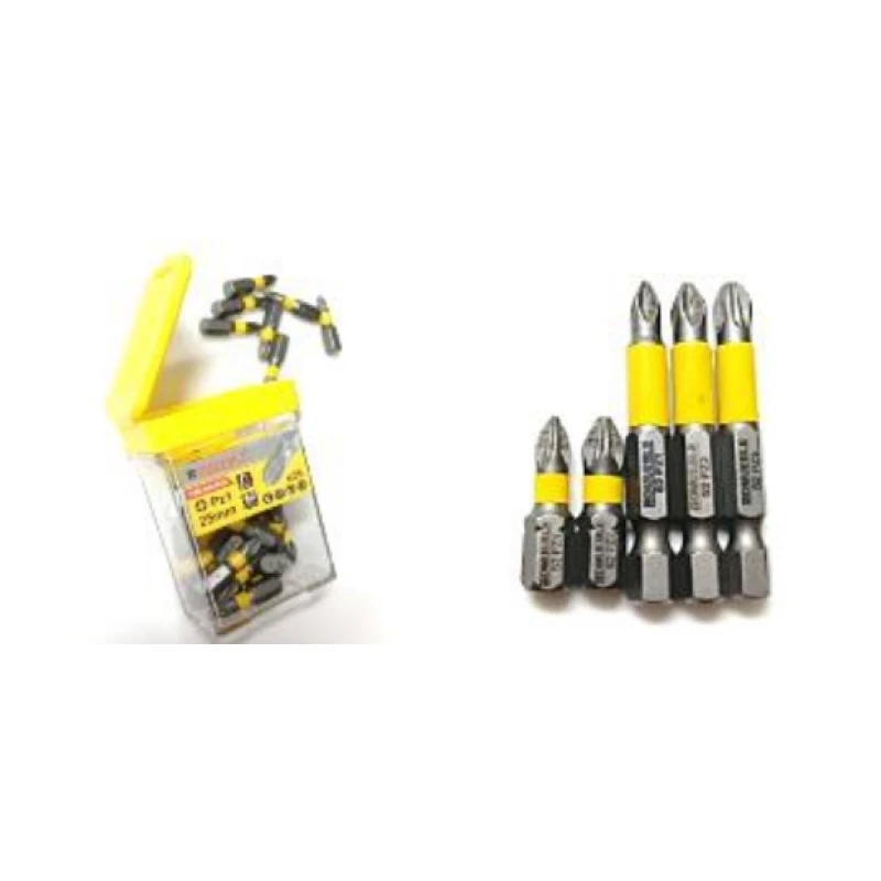 Punta pozidriv pz1 / pz2 / pz3 (25mm y 50mm) - Código SKU 700.09.020
