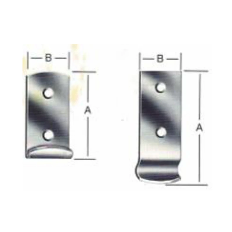 Recibidor gancho complemento para cierre de palanca (acero / sus 304 — 17x15mm a 83x25mm) - Código SKU 300.01.411
