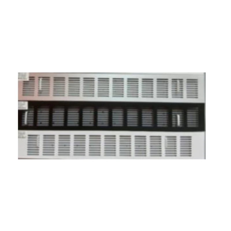 Rejilla 480x80mm (alum. / negr. / blan.) - Código SKU 600.01.114