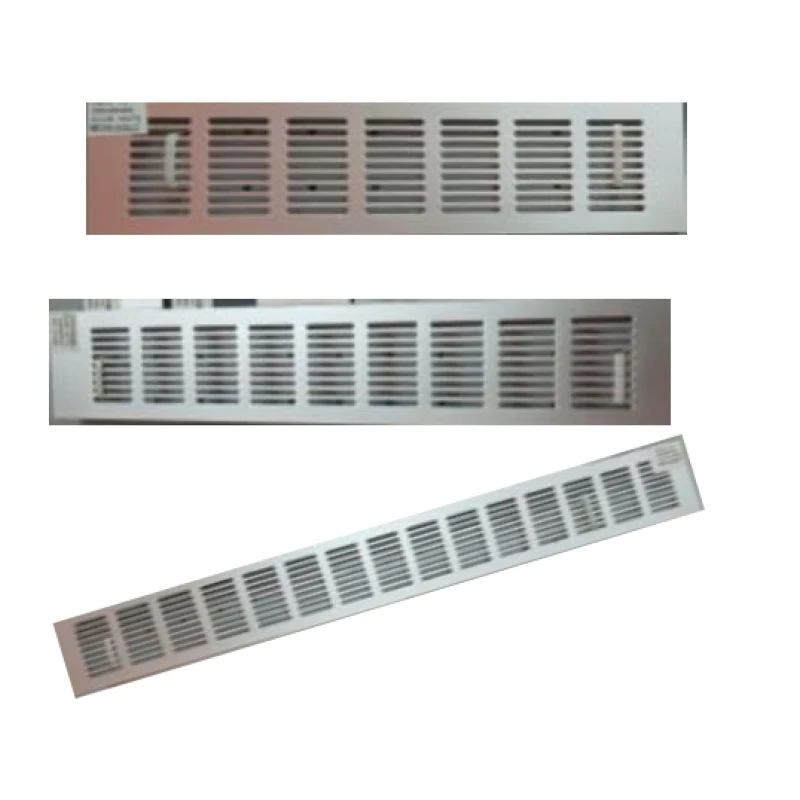 Rejilla alum.mate 80mm (80x300mm / 80x400mm / 80x600mm) - Código SKU 600.01.101