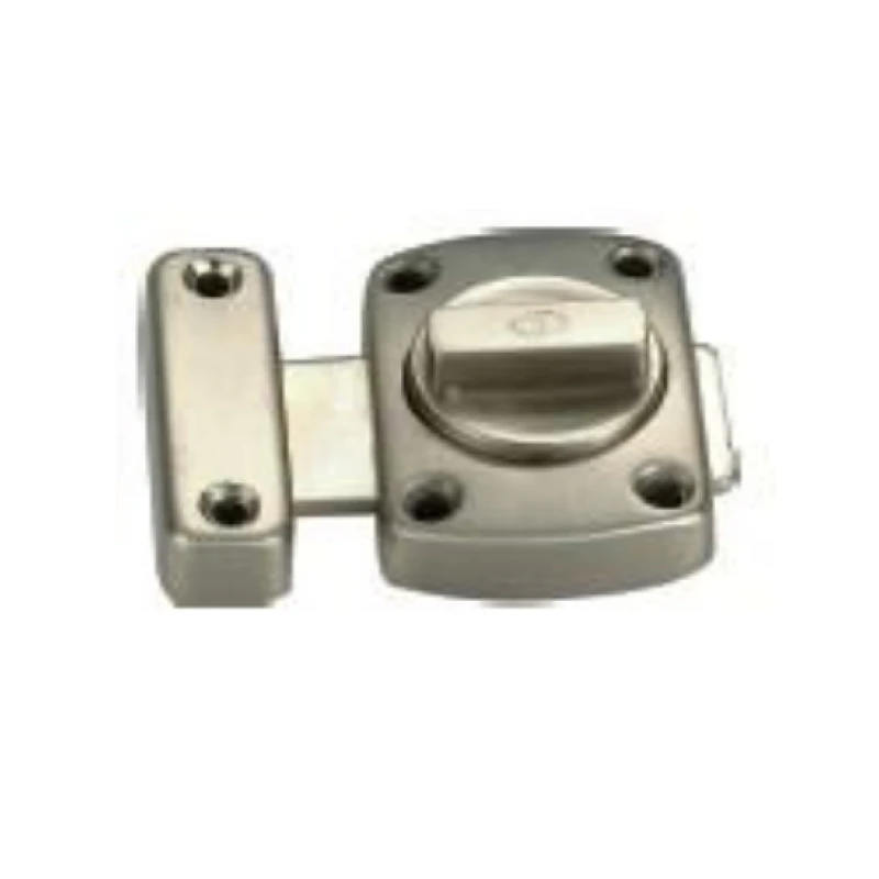 Seguro giratorio (niq.cepill. / cromo / negro mate / oro brillan. — 41*55mm y 55*55mm) - Código SKU 300.03.035