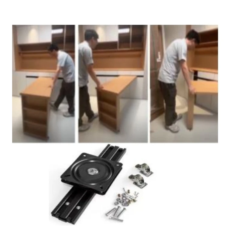 Sistema girat.mesa neg.120kg (400mm / 500mm) - Código SKU 400.02.091