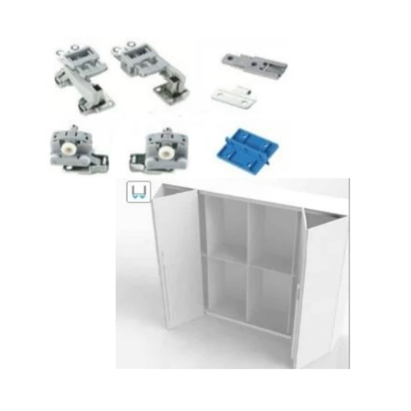 Sistema plegable 4 puertas (10 kgs / 25 kgs) - Código SKU 400.02.001