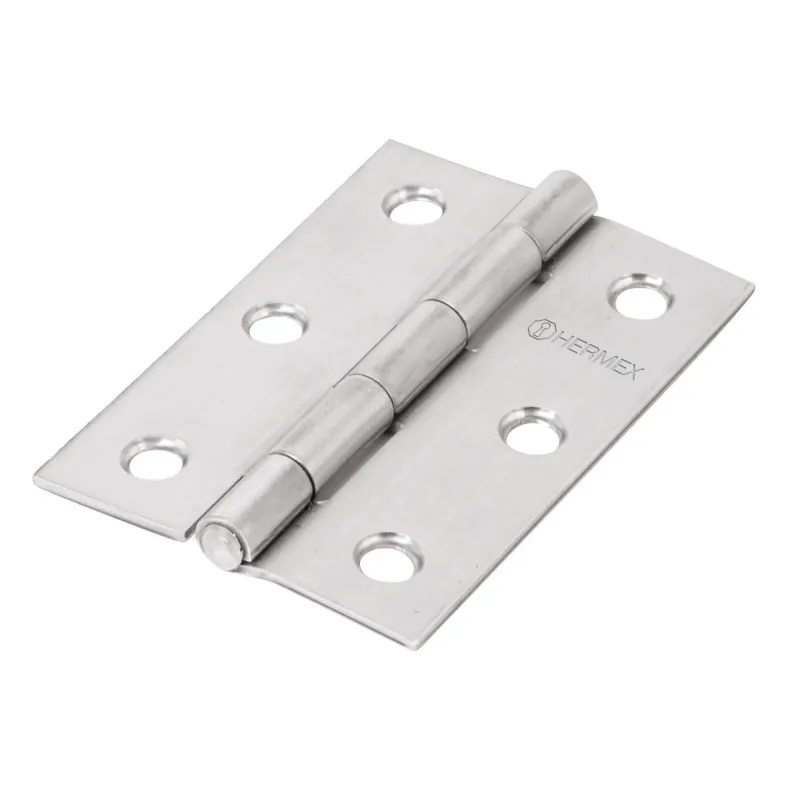 Bisagra capuchina 3" * 1-15/16" ac. inox. x par - Código SKU 43203