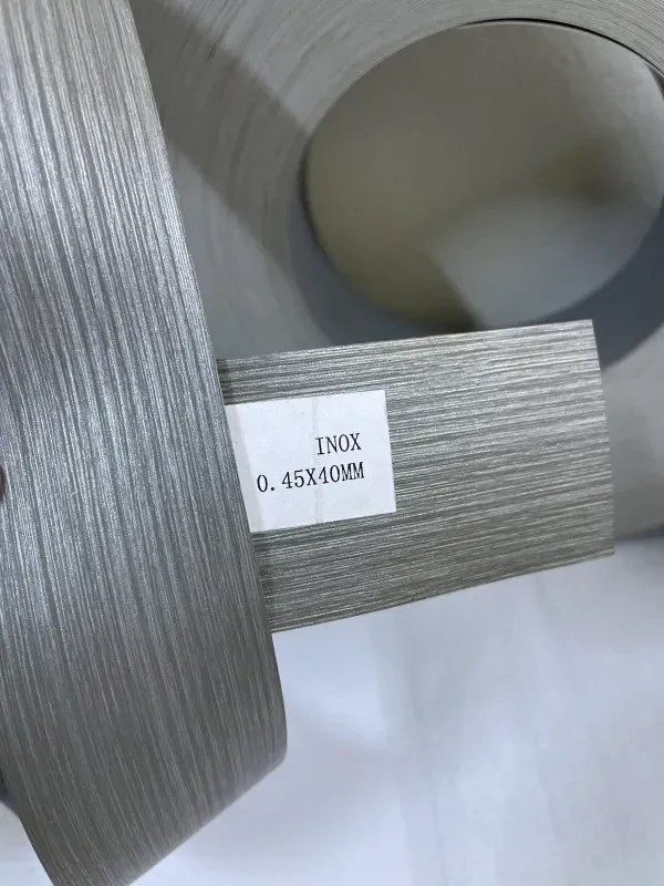 Canto ancho delgado inox 40x0.45mm - Código SKU CADI
