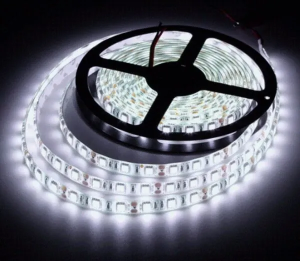 Cinta led blanca 12v 5mt. - Código SKU LML-023