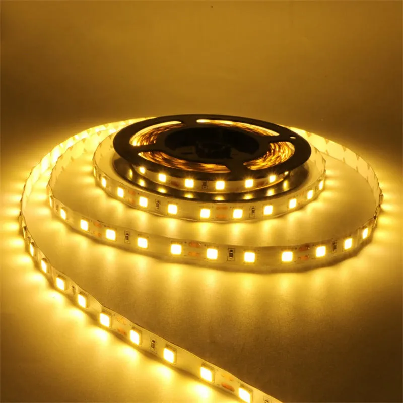 Cinta led cálida 5mt 120 leds /m - Código SKU LML-021