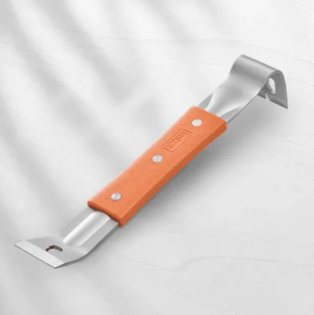 Palanca raspador de instalación de puerta de madera acero inoxidable - Código SKU PRIP