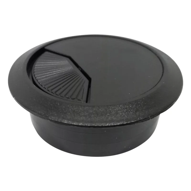 Pasacable negro 60mm - Código SKU ERP26