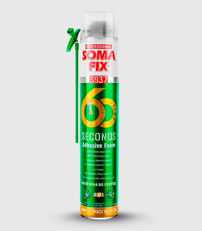 Somafix espuma adhesivo 60sg 750ml - Código SKU S937