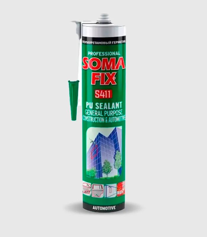 Somafix pegamento flex 310ml gris - Código SKU S414