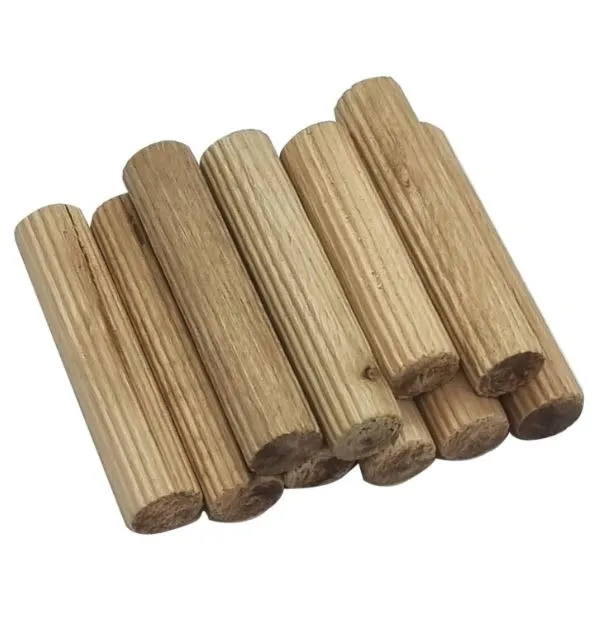 Tarugo de madera ranurado 1/2 cto - Código SKU 050097