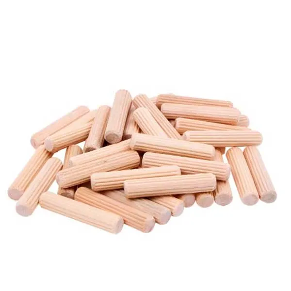 Tarugo de madera ranurado 1/4 cto - Código SKU 050094