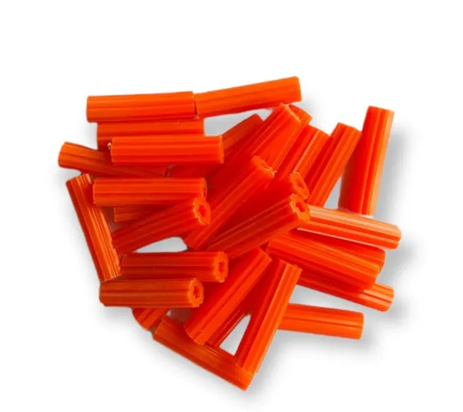 Tarugo de plàstico pvc naranja 3/8 - Código SKU ETSM46