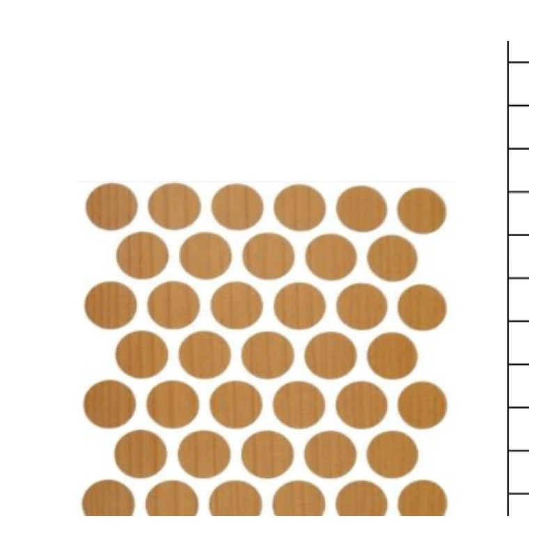 Tapa aut. tapatornillo 140/12mm (duna a sapelli nov. - 69 tonos) - Código SKU 500.01.211