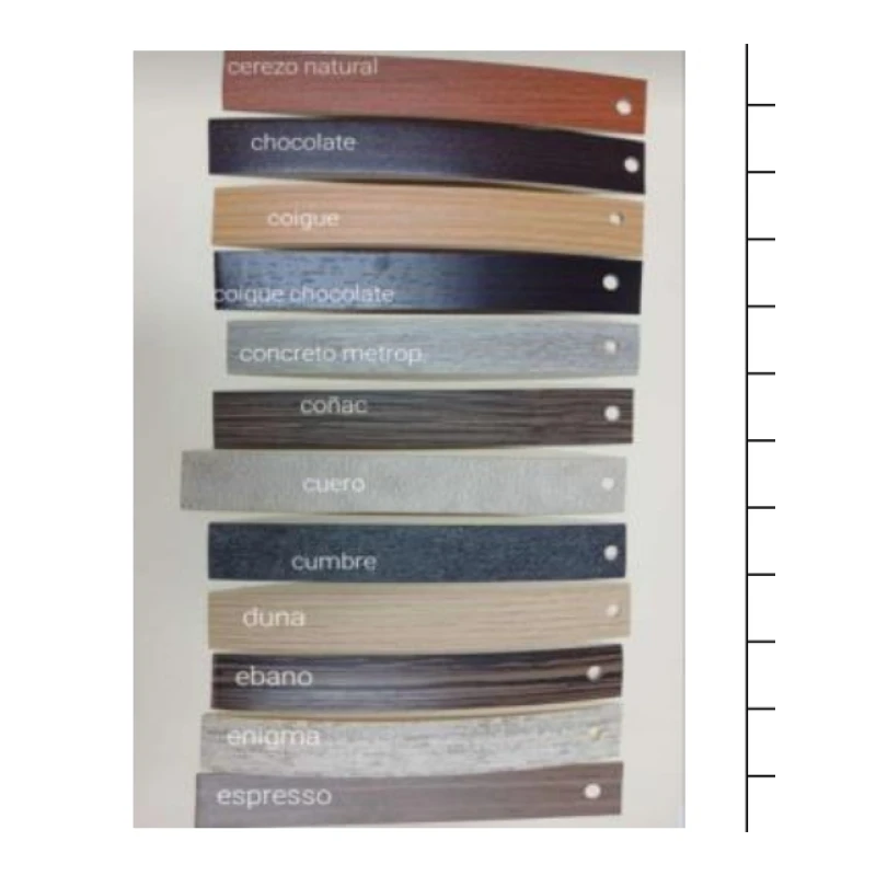 Tapacanto pvc 0.45*22mm*200m / 400m (nácar a white chic) - Código SKU 800.01.212