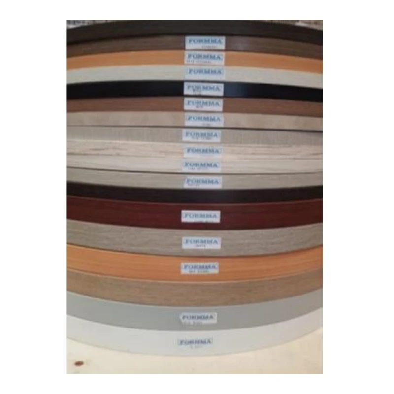 Tapacanto pvc 3*22mm*100m (blanco text. a amarillo ocaso - 6 tonos) - Código SKU 800.02.001