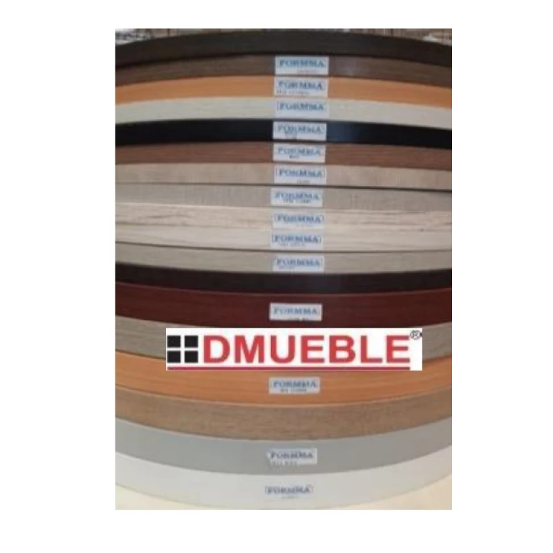 Tapacanto pvc 3*34mm*100m (blanco a wengue) - Código SKU 800.02.700