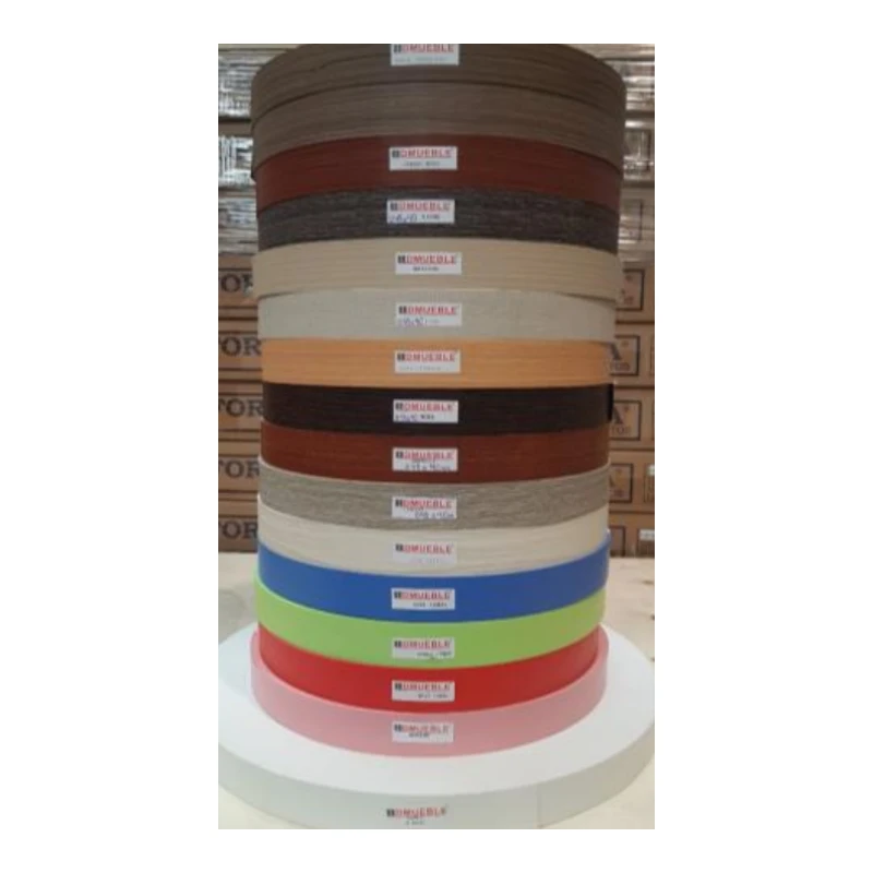 Tapacanto pvc 3*40mm*100m (bardolino a wengue) - Código SKU 800.02.339