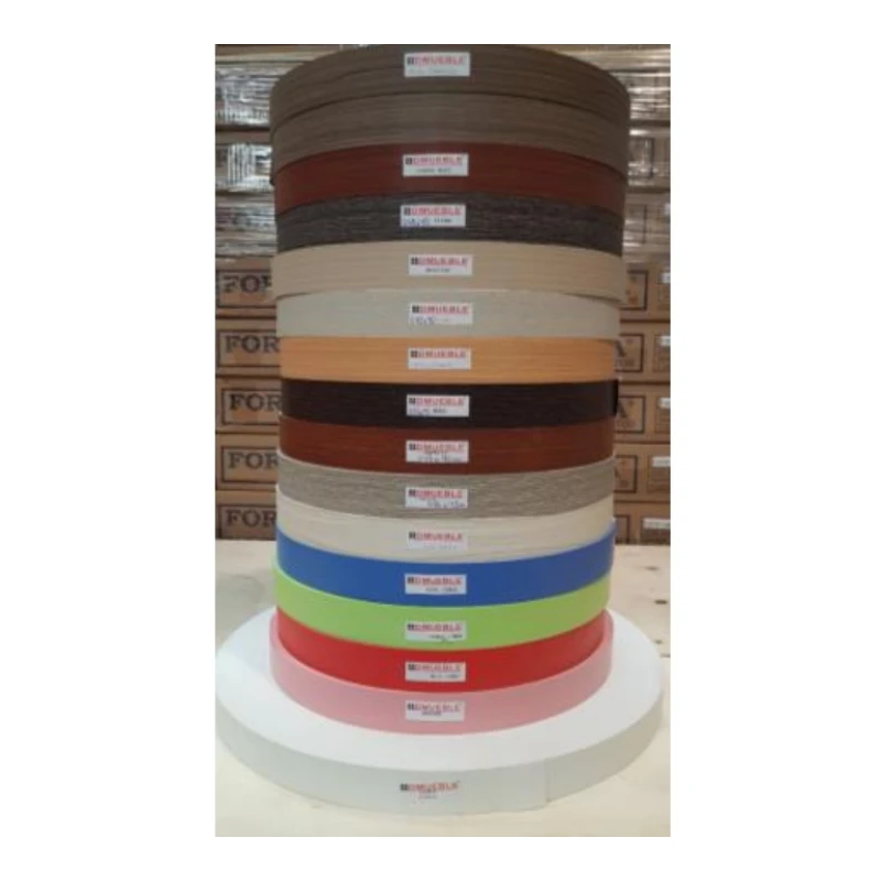 Tapacanto pvc blanco gloss (0.45x22mmx400m / 0.45x40mmx200m) - Código SKU 800.01.600