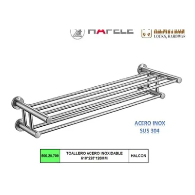 900,06,412  tirador canto acero inoxidable - SKU 500.20.709
