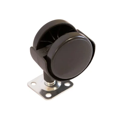 Garrucha para mueble negro 2" gao you - SKU SL-GRM-010