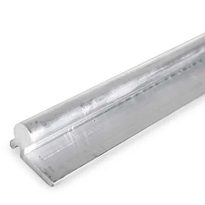 Riel para puerta corrediza inferior d 52 ducasse x 3 metros - SKU SL-SCP-002