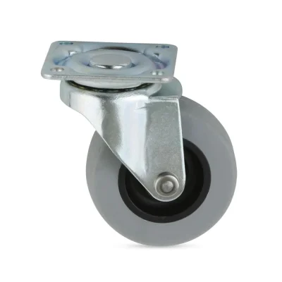 Rueda para muebles giratorio gris 2" halcon - SKU SL-GRM-016