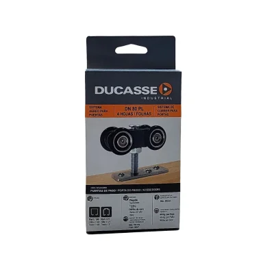 Sistema DN 80 PL 4 Hojas Ducasse - Ducasse (Imagen 2) | Import Hns San Luis