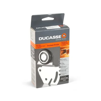 Sistema corredizo ducloset simple ducasse - Vista técnica secundaria