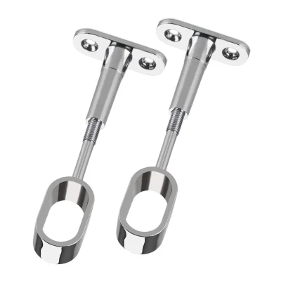 Soporte central regulable para tubo ovalado - SKU SL-TSC-001
