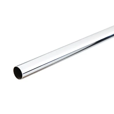 Tubo redondo cromado 16mm x 3 metros - SKU SL-TSC-008